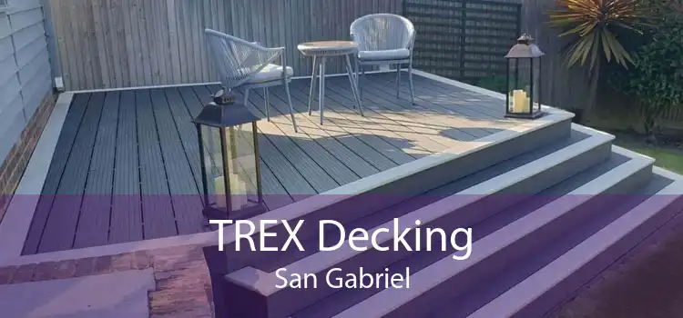 TREX Decking San Gabriel