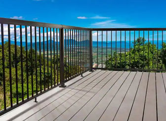 Deck Cable Railing in San Gabriel, CA