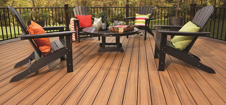 Black TREX Decking in San Gabriel, CA