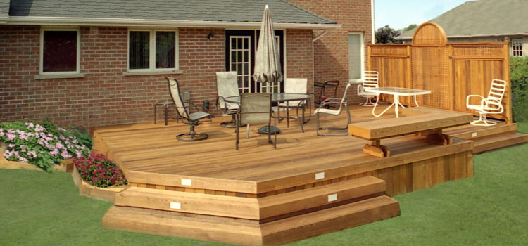 Cedar Composite Decking in San Gabriel, CA